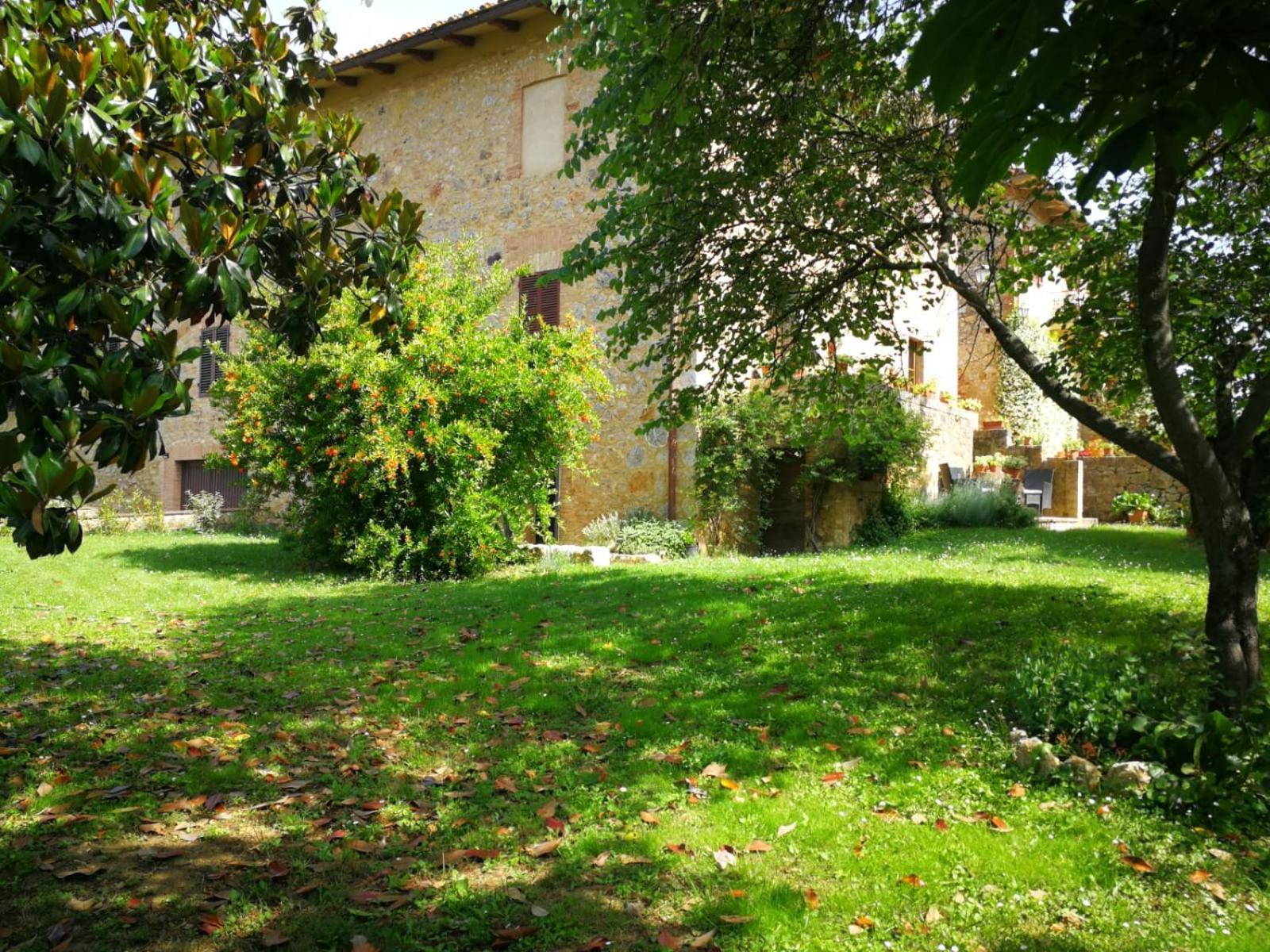 Claudia Vacanza Toscana - Appartamento Nocciolo- 10 Min Da Siena Malignano Extérieur photo